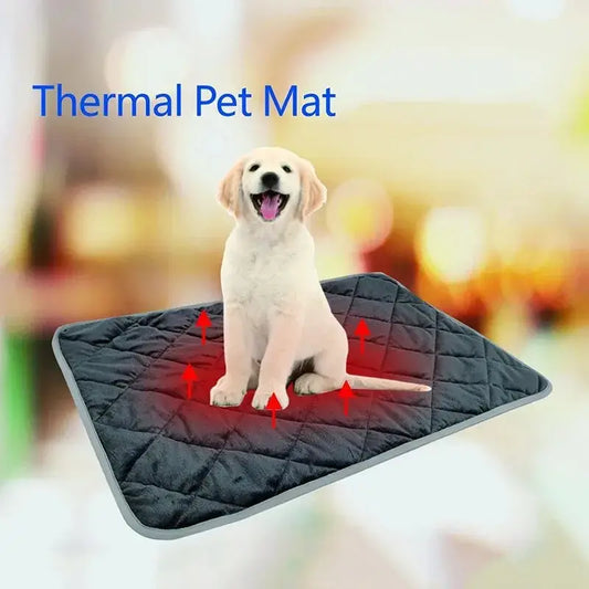Luxury Winter Pet Bed: Cozy Thermal Mat for Cats and Dogs